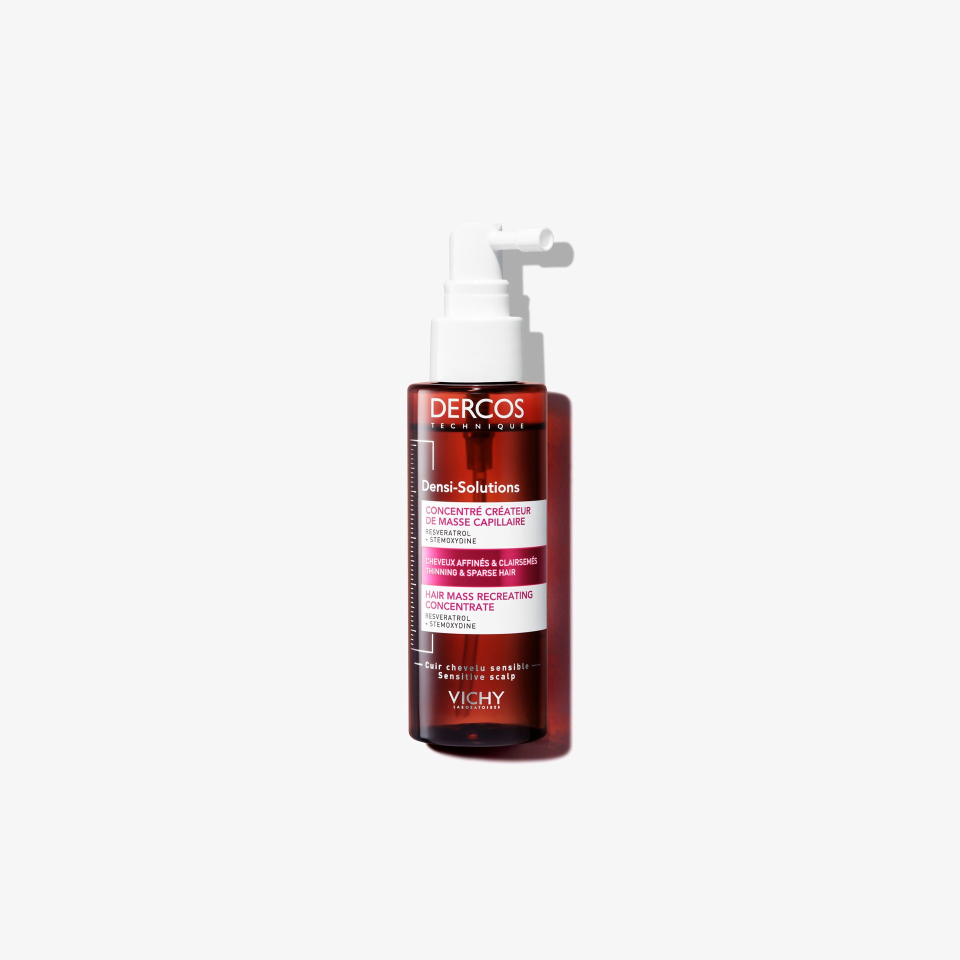 VIC076VICHYDERCOSDensiSolutions  Hair Mass Recreating Concentrate for Thinning  Sparse Hair