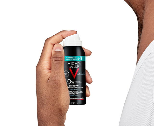 Fellow Ups rolige 48H Optimal Tolerance Deodorant VICHY HOMME - Vichy Laboratoires:  cosmetics, beauty products, face care and body care